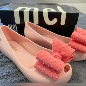 mini melissa ultragi rosa brand new size 1